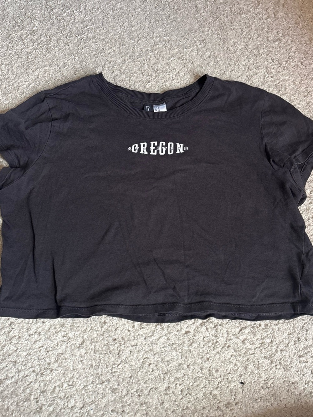 Oregon Graphic Crop Tee